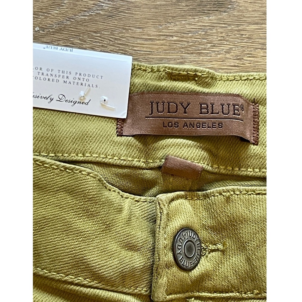 Judy Blue 16W High Waste Garment Dyed Matcha Straight Leg Cargo Pants NWT - Picture 7 of 16
